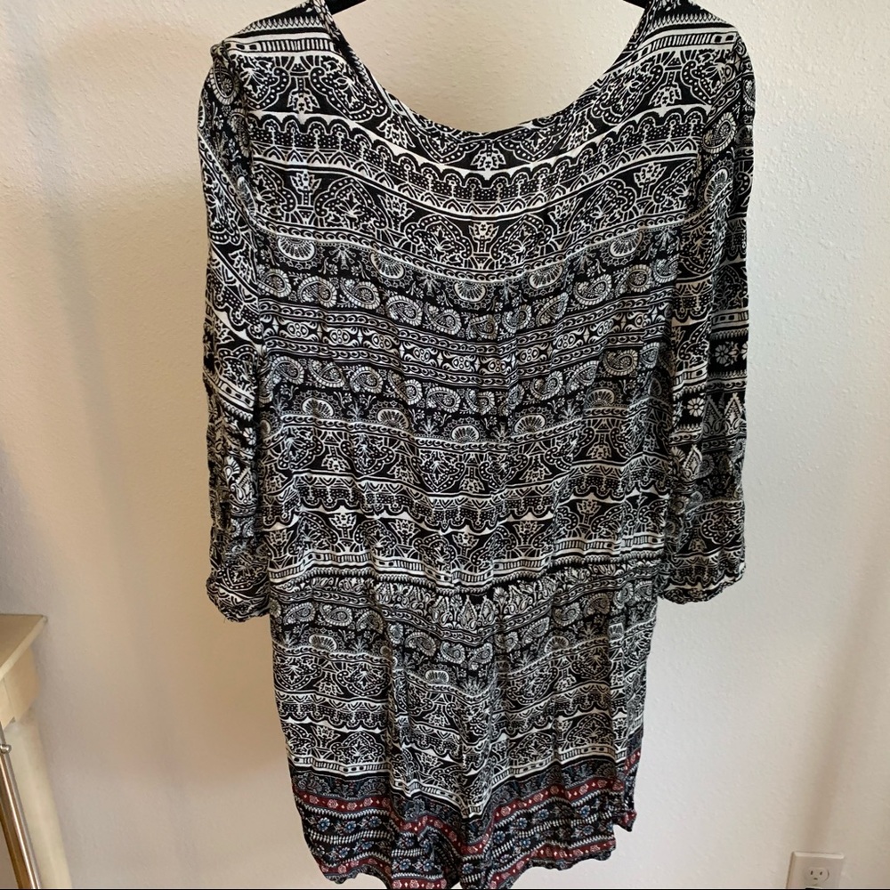 Printed Romper - image 3
